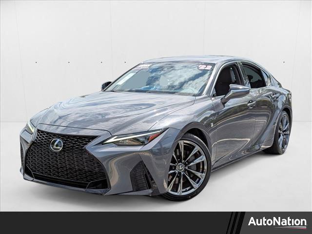used 2022 Lexus IS 350 car, priced at $39,353