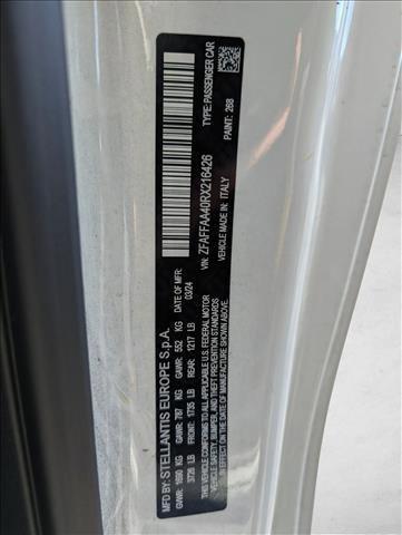 used 2024 FIAT 500e car, priced at $18,930