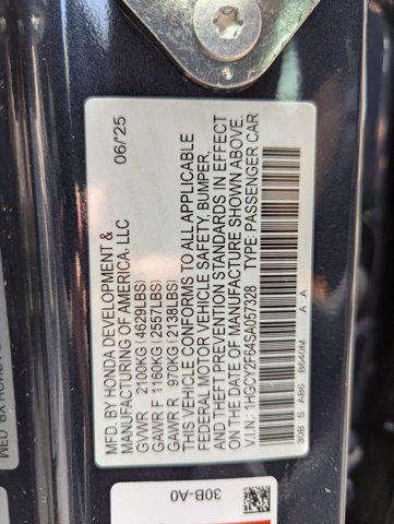 new 2025 Honda Accord Hybrid car, priced at $34,488
