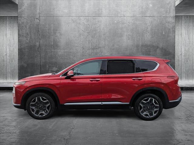 used 2021 Hyundai Santa Fe car, priced at $23,991