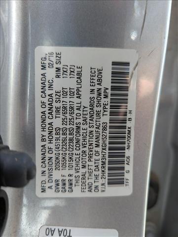 used 2016 Honda CR-V car, priced at $15,134