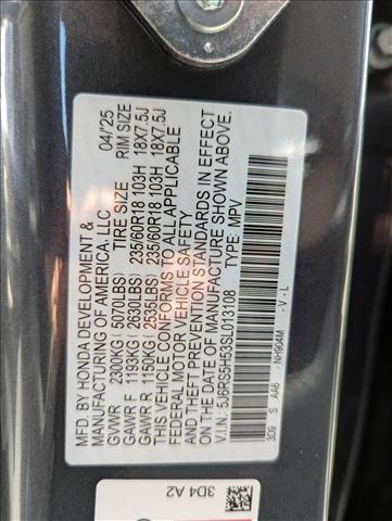 new 2025 Honda CR-V Hybrid car, priced at $35,324
