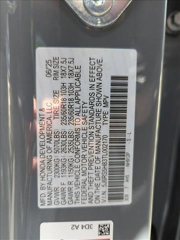 new 2026 Honda CR-V Hybrid car, priced at $40,575