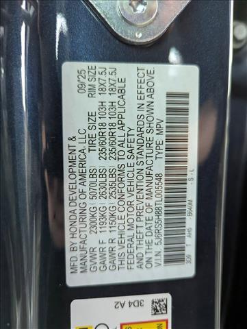 new 2026 Honda CR-V Hybrid car, priced at $39,675