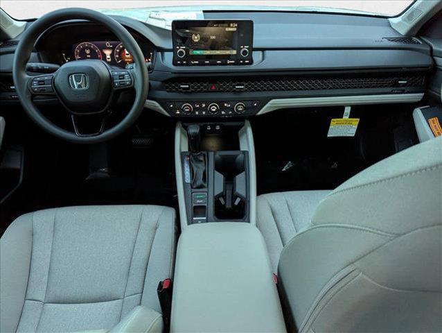 new 2025 Honda Accord car, priced at $30,894