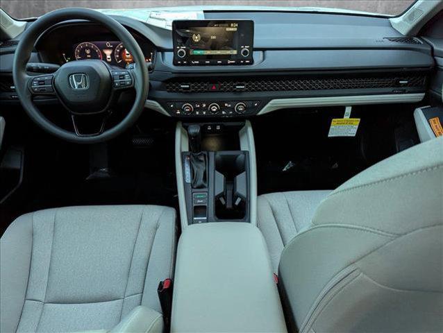 new 2025 Honda Accord car, priced at $30,894
