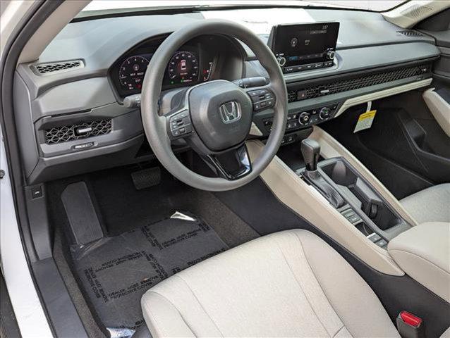 new 2025 Honda Accord car, priced at $30,894