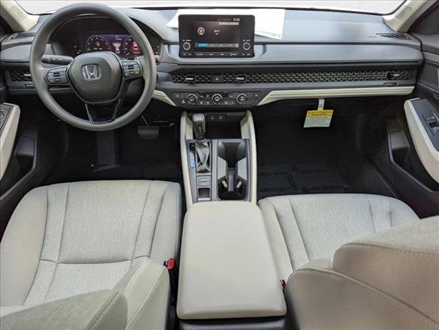 new 2025 Honda Accord car, priced at $30,894