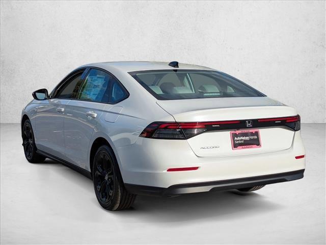 new 2025 Honda Accord car, priced at $32,210