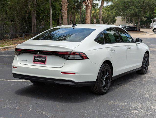 new 2025 Honda Accord car, priced at $30,894