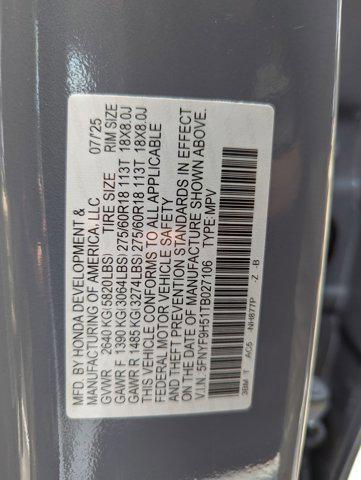 new 2026 Honda Passport car, priced at $51,105
