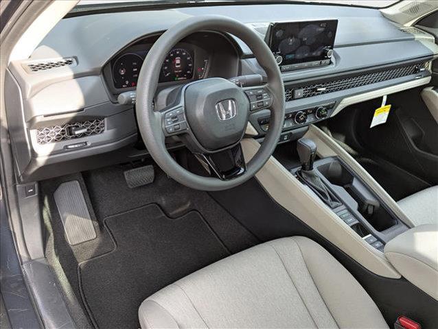 new 2025 Honda Accord car, priced at $30,463