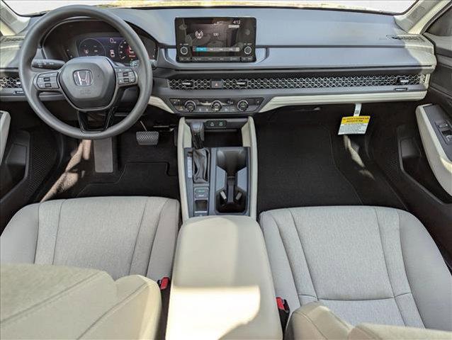 new 2025 Honda Accord car, priced at $30,463