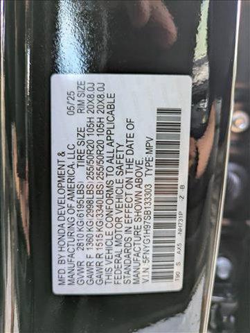new 2025 Honda Pilot car, priced at $55,625