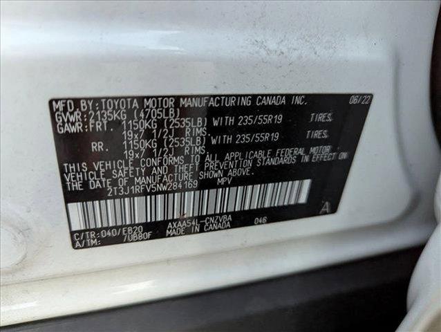 used 2022 Toyota RAV4 car, priced at $29,453