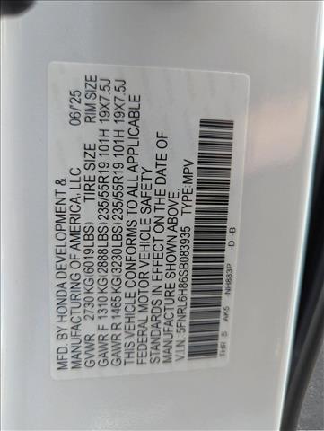new 2025 Honda Odyssey car, priced at $45,456