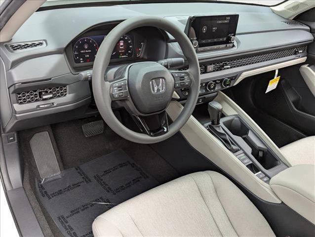 new 2025 Honda Accord car, priced at $30,894
