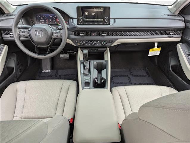 new 2025 Honda Accord car, priced at $30,894