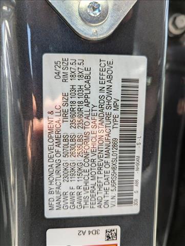 new 2025 Honda CR-V Hybrid car, priced at $38,264