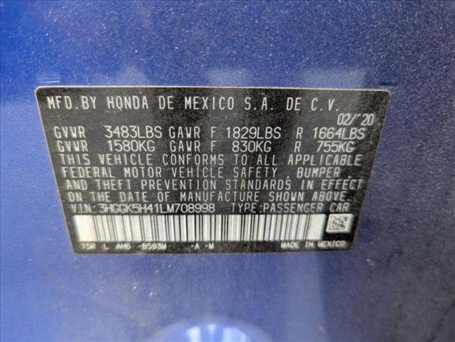 used 2020 Honda Fit car, priced at $14,991