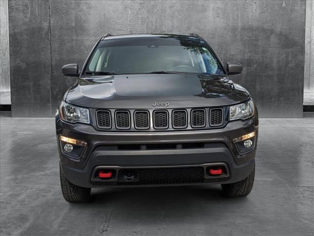 used 2021 Jeep Compass car, priced at $18,717