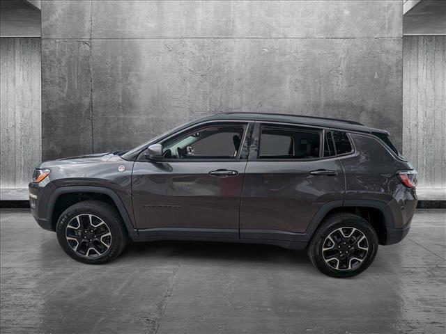 used 2021 Jeep Compass car, priced at $18,717