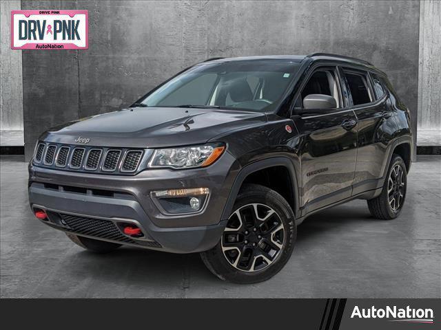 used 2021 Jeep Compass car, priced at $18,917