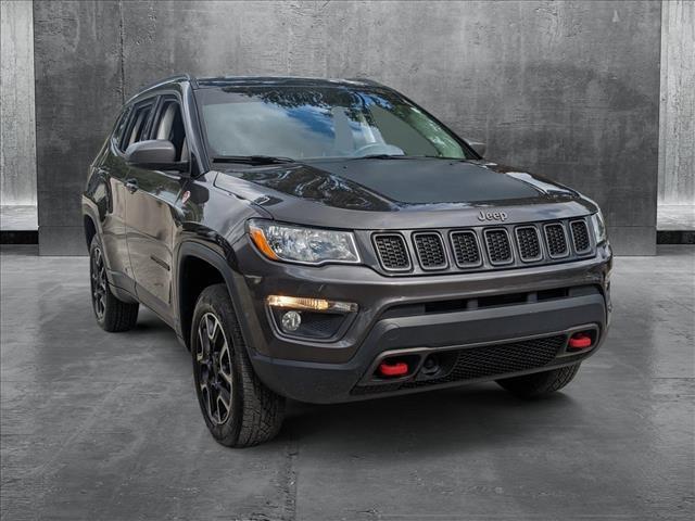 used 2021 Jeep Compass car, priced at $18,717