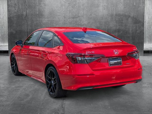 new 2025 Honda Civic Hybrid car, priced at $29,498