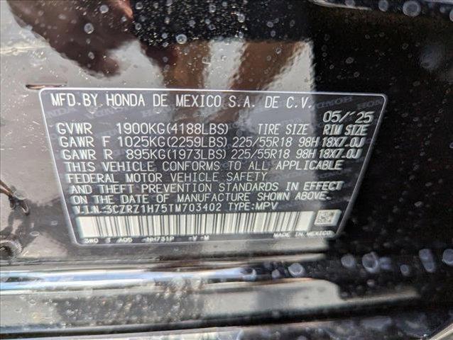 new 2026 Honda HR-V car, priced at $31,445