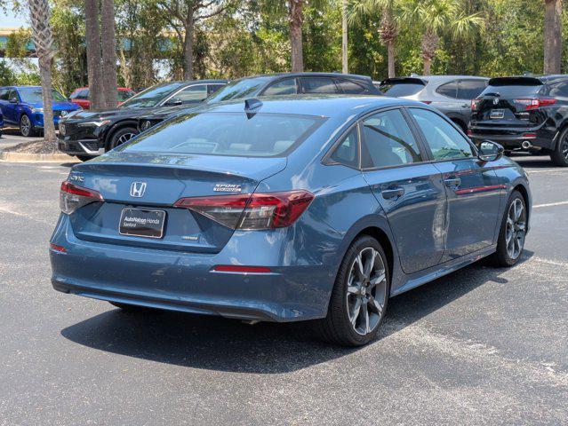 new 2025 Honda Civic Hybrid car, priced at $32,884