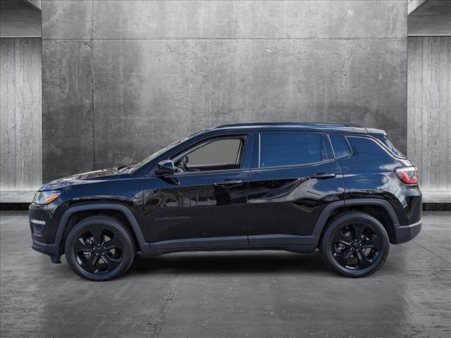 used 2021 Jeep Compass car, priced at $19,592