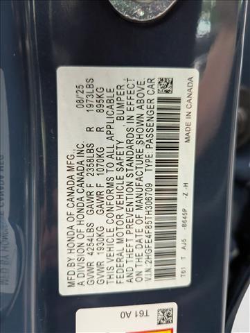 new 2026 Honda Civic Hybrid car, priced at $33,645