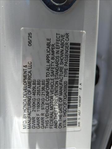 new 2025 Honda Accord Hybrid car, priced at $35,335
