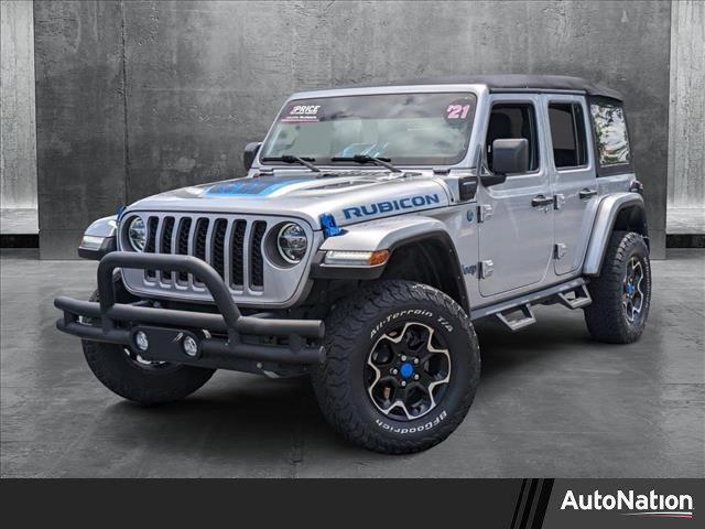used 2021 Jeep Wrangler Unlimited 4xe car, priced at $34,953