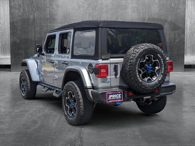 used 2021 Jeep Wrangler Unlimited 4xe car, priced at $35,467