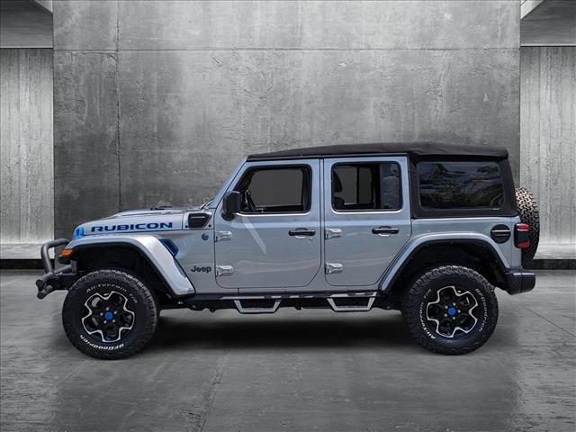 used 2021 Jeep Wrangler Unlimited 4xe car, priced at $35,467