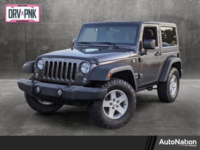 used 2017 Jeep Wrangler car, priced at $17,917