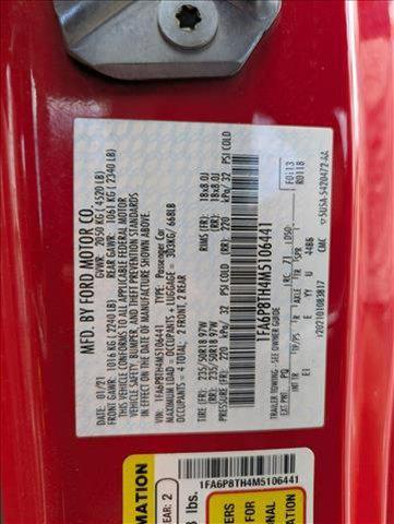 used 2021 Ford Mustang car, priced at $22,735