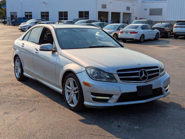 used 2014 Mercedes-Benz C-Class car, priced at $7,802