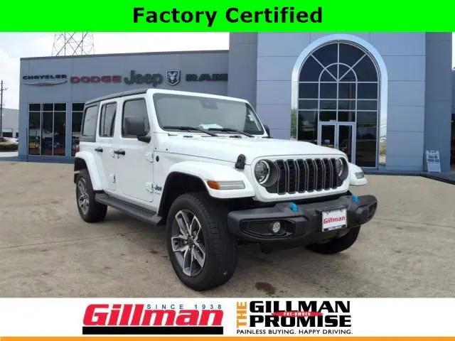 used 2024 Jeep Wrangler 4xe car, priced at $34,995