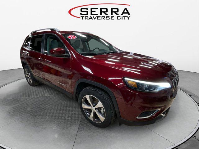 used 2021 Jeep Cherokee car, priced at $23,120