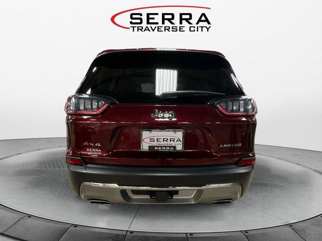 used 2021 Jeep Cherokee car, priced at $23,120