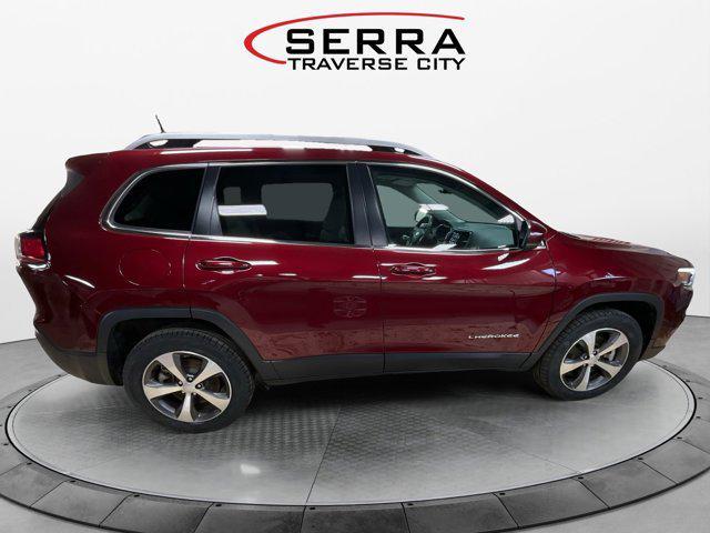 used 2021 Jeep Cherokee car, priced at $23,120