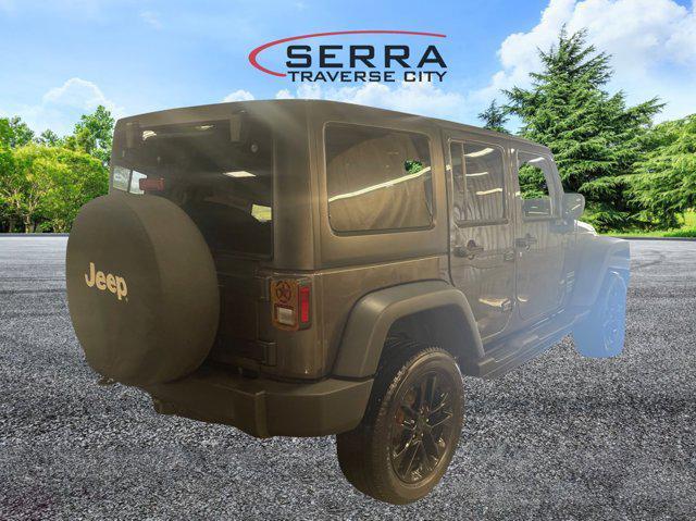used 2017 Jeep Wrangler Unlimited car, priced at $17,911