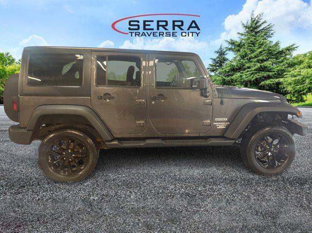 used 2017 Jeep Wrangler Unlimited car, priced at $17,911