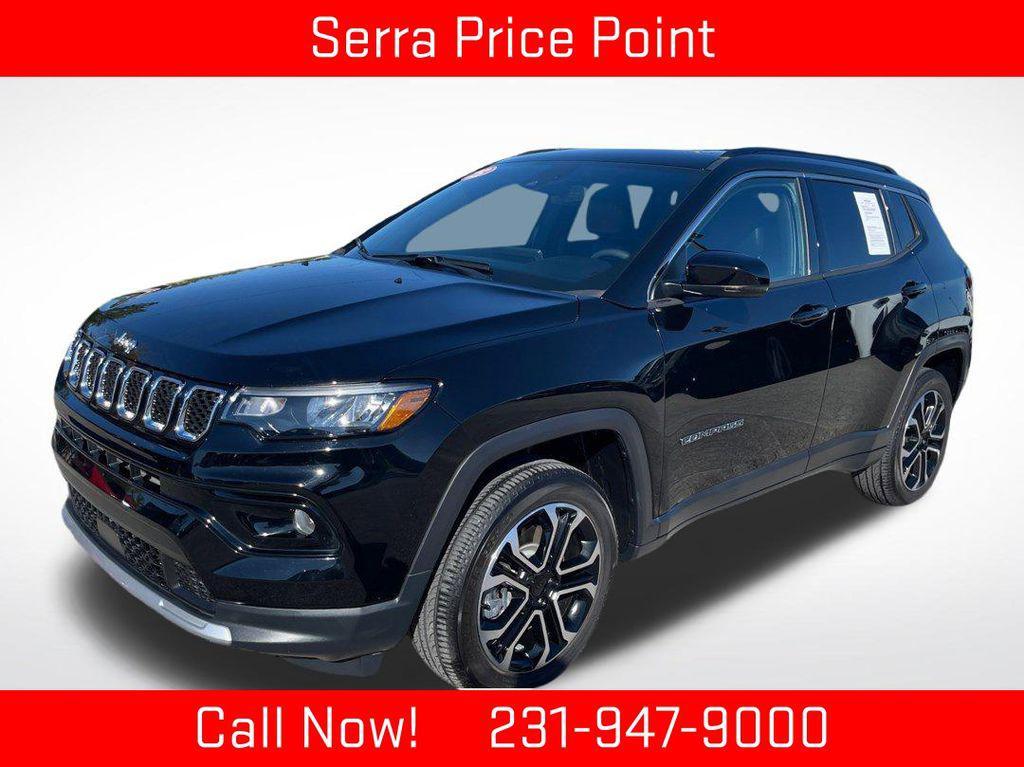 used 2023 Jeep Compass car, priced at $24,522