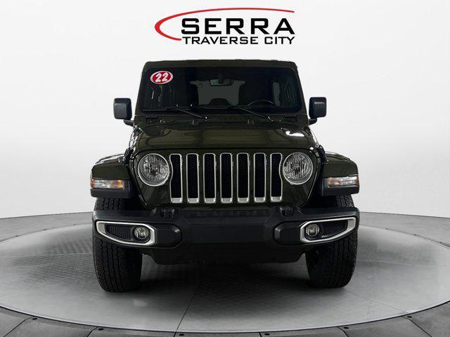 used 2022 Jeep Wrangler Unlimited car, priced at $37,386