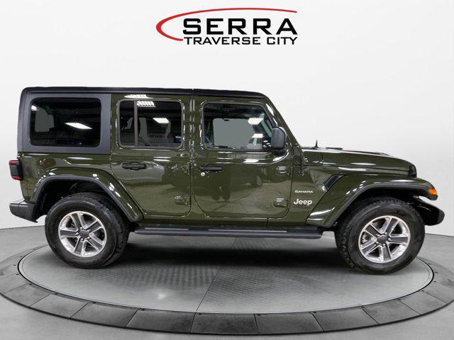 used 2022 Jeep Wrangler Unlimited car, priced at $37,386