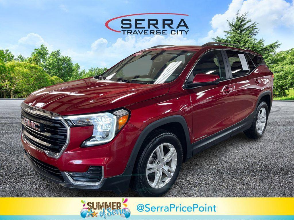 used 2022 GMC Terrain car, priced at $23,222